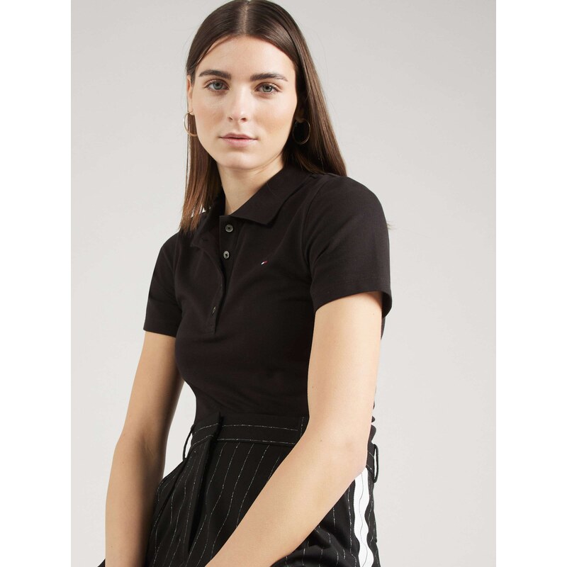 TOMMY HILFIGER Μπλουζάκι σκούρο μπλε / κόκκινο / μαύρο / λευκό