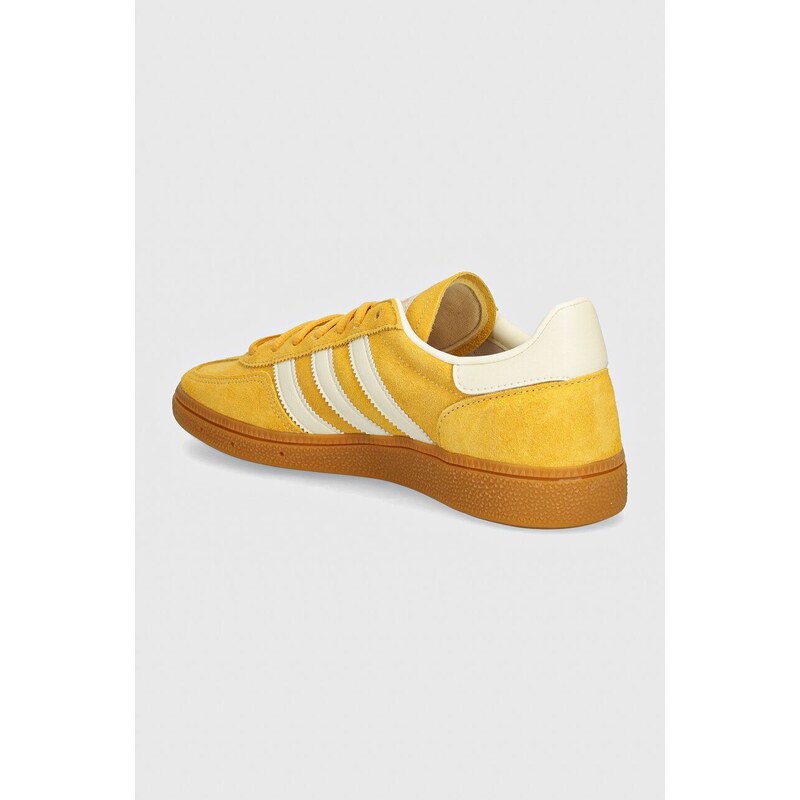 Σουέτ αθλητικά παπούτσια adidas Originals Hanball Spezial χρώμα: κίτρινο, IF7088