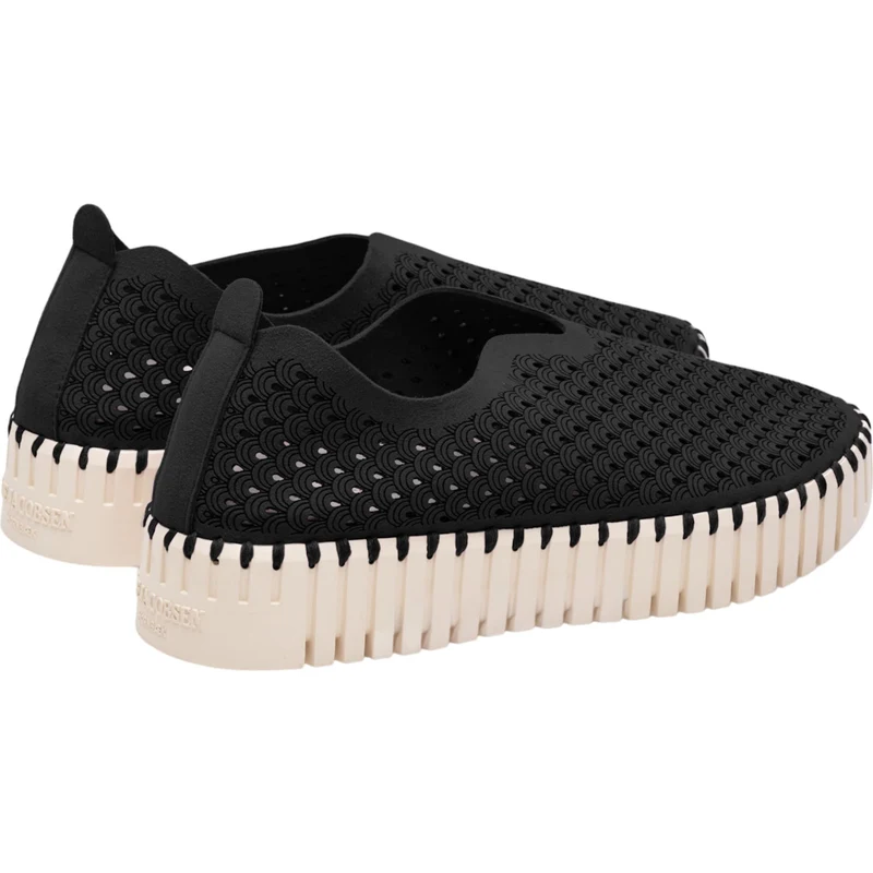 ILSE JACOBSEN Slip-on 'Tulip' μαύρο