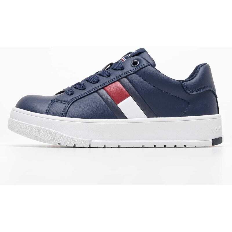 Παιδικά Παπούτσια Casual Uni.Flag Μπλε ECOleather Tommy Hilfiger