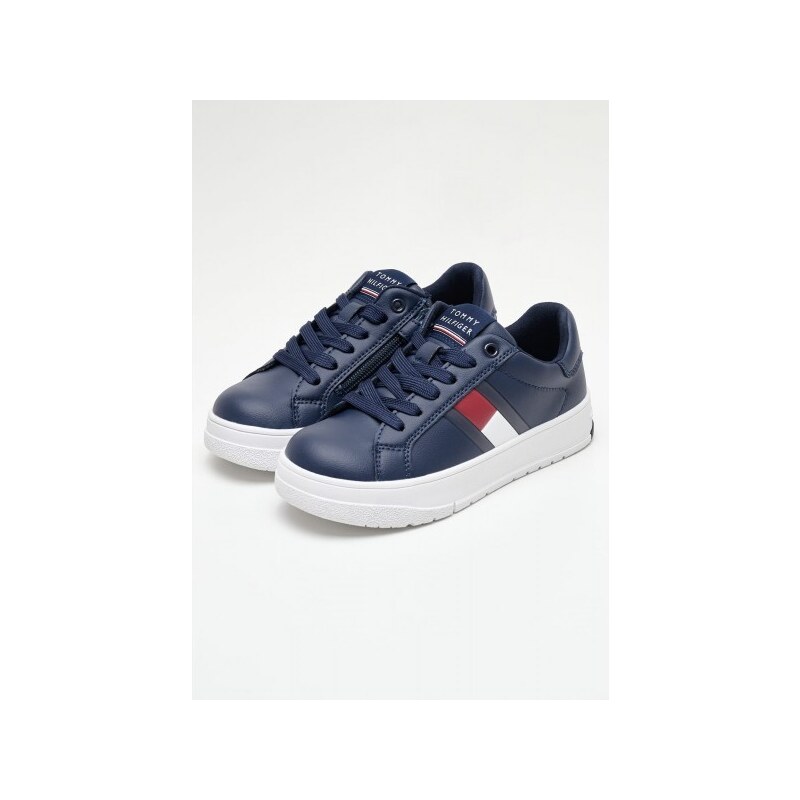 Παιδικά Παπούτσια Casual Uni.Flag Μπλε ECOleather Tommy Hilfiger