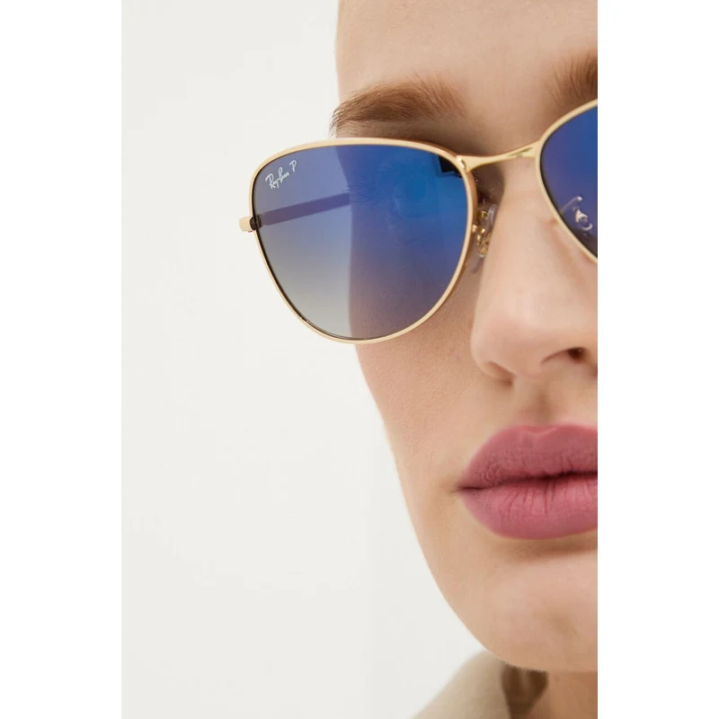 Γυαλιά ηλίου Ray-Ban χρώμα: χρυσαφί, 0RB3733