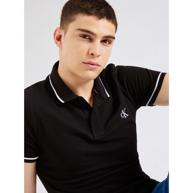 Calvin Klein Jeans Μπλουζάκι μαύρο