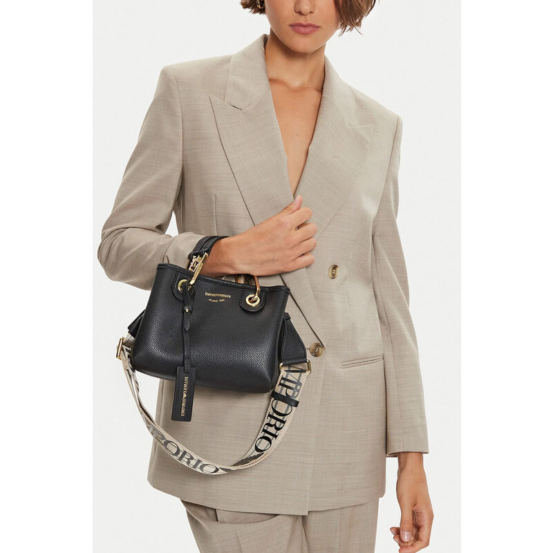 EMPORIO ARMANI Τσαντακι EW000382AF12103 MC032 nero/silver