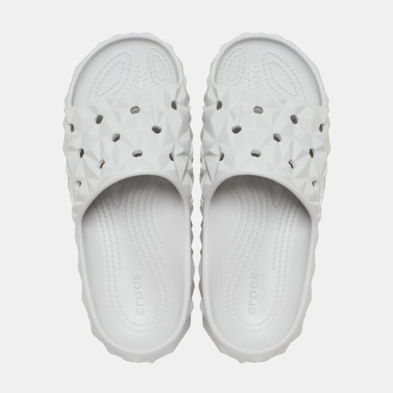 CROCS Classic Geometric Slide v2 Unisex Σαγιονάρες Λευκές