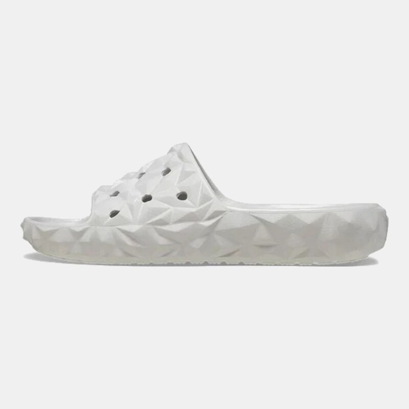 CROCS Classic Geometric Slide v2 Unisex Σαγιονάρες Λευκές