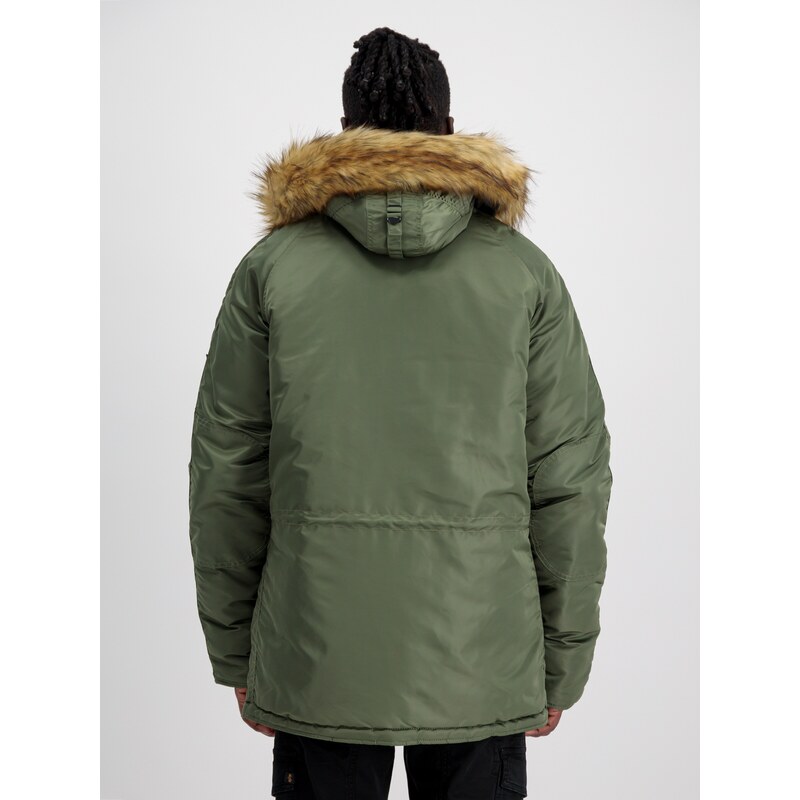 ALPHA INDUSTRIES Χειμερινό μπουφάν 'N3B VF 59' λαδί