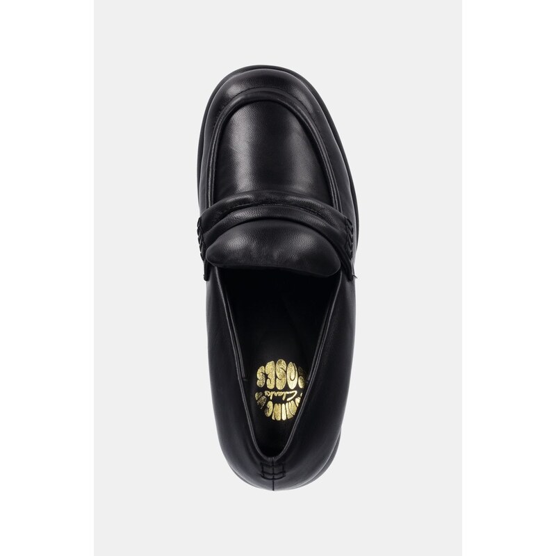 Δερμάτινες γόβες Clarks Originals CUR Loafer 1 χρώμα: μαύρο, 26178343