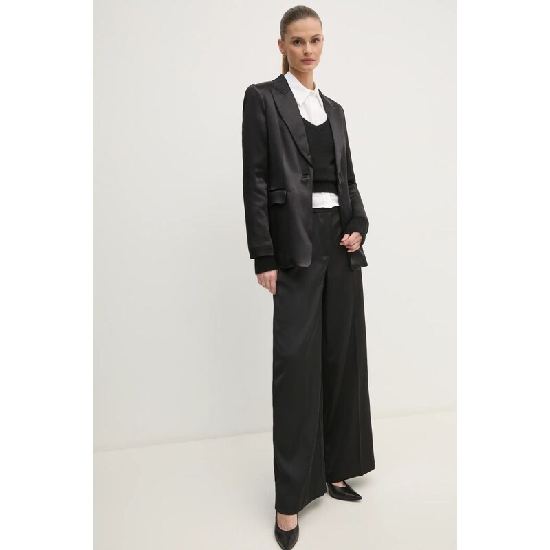 Παντελόνι Calvin Klein χρώμα: μαύρο, K20K207978