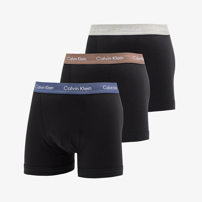 Calvin Klein Cotton Stretch Trunk 3-Pack Black S