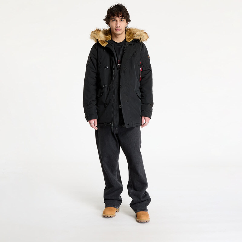 Alpha Industries Inc. Μπουφάν Alpha Industries Explorer Jacket Black L
