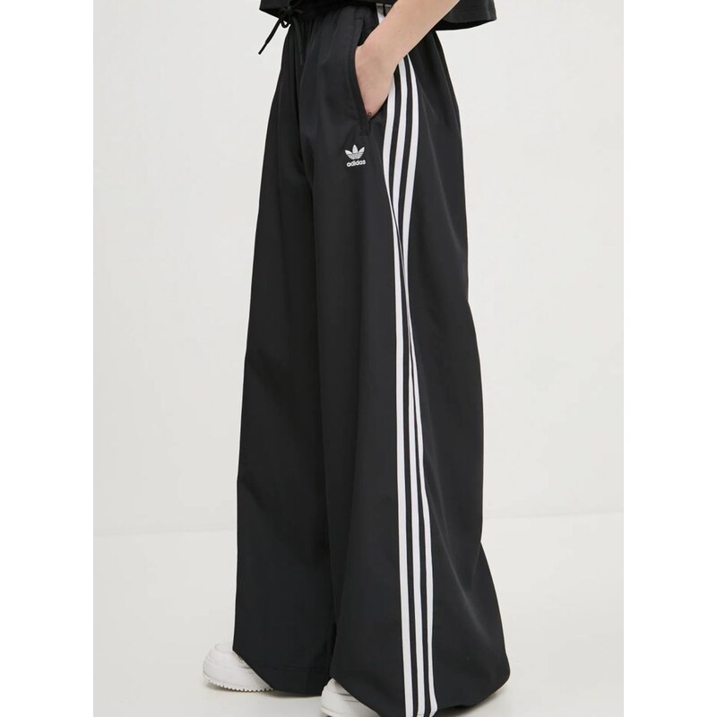 Παντελόνι φόρμας adidas Originals OVERSIZED TP χρώμα: μαύρο, JD3390