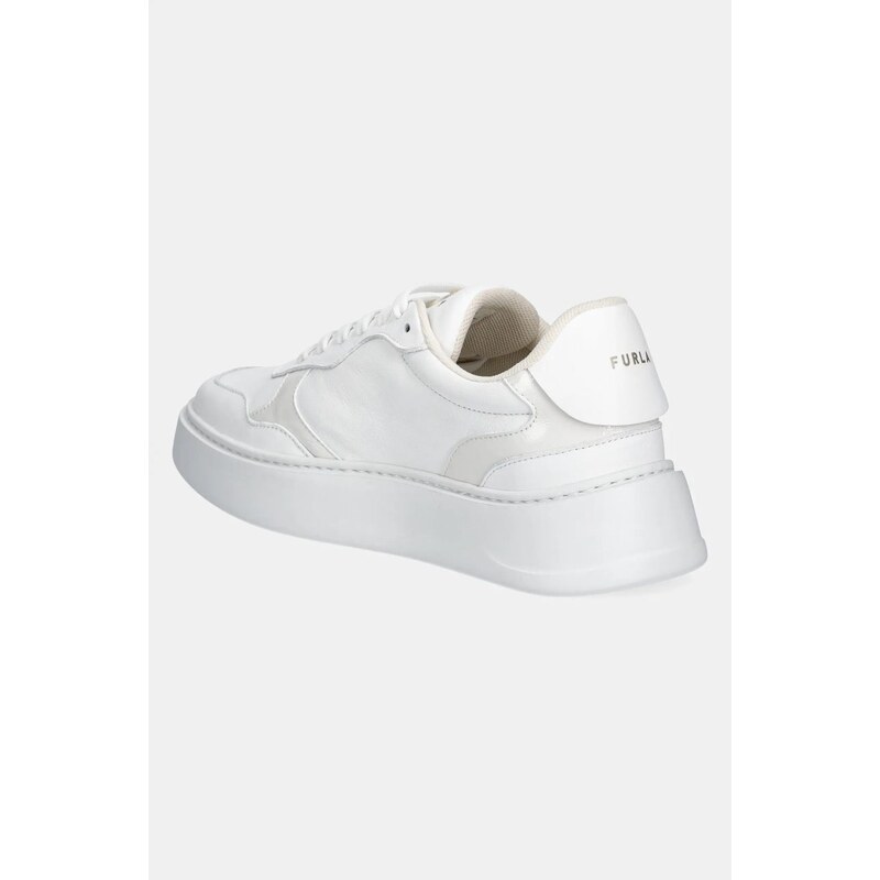 Αθλητικά Furla Sport Lace-Up Sneaker χρώμα: άσπρο, YI07SPT BX3727 3752S