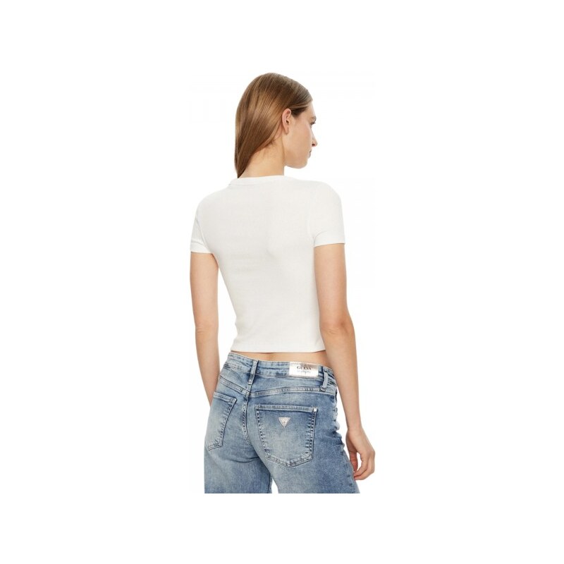 Guess SS CN RIB LOGO TEE ΜΠΛΟΥΖΑ (W5RI68KA0H1 G011)