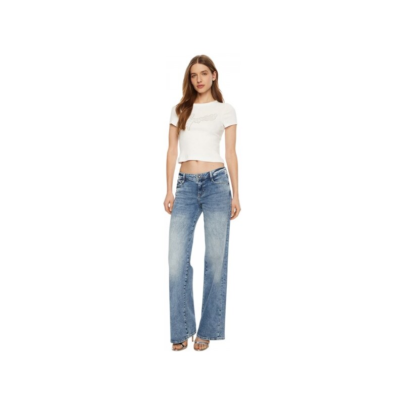 Guess SS CN RIB LOGO TEE ΜΠΛΟΥΖΑ (W5RI68KA0H1 G011)