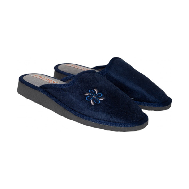 KOLOVOS Γυναικείες χειμερινές παντόφλες με τσελ σόλα