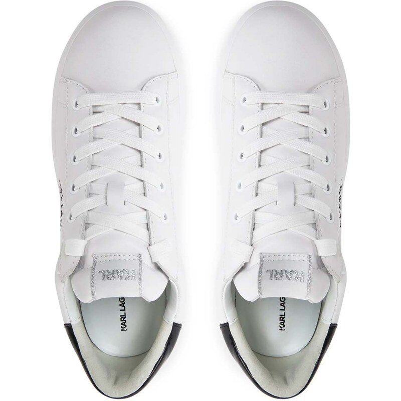 KARL LAGERFELD M Sneakers Kapri Mens Maison Karl Lace KL52538K 011-white lthr