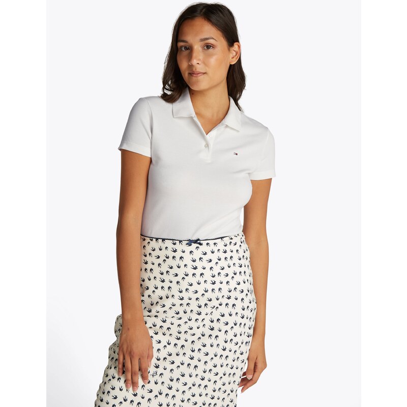 Tommy Jeans Μπλουζάκι 'ESSENTIAL' λευκό