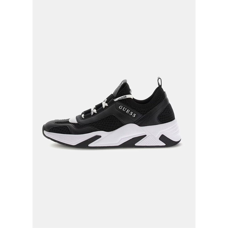 Γυναικεία Sneakers Runners Geniver με Διάτρητες λεπτομέρειες Guess FLPGE2FAB12-GU0/BLACK
