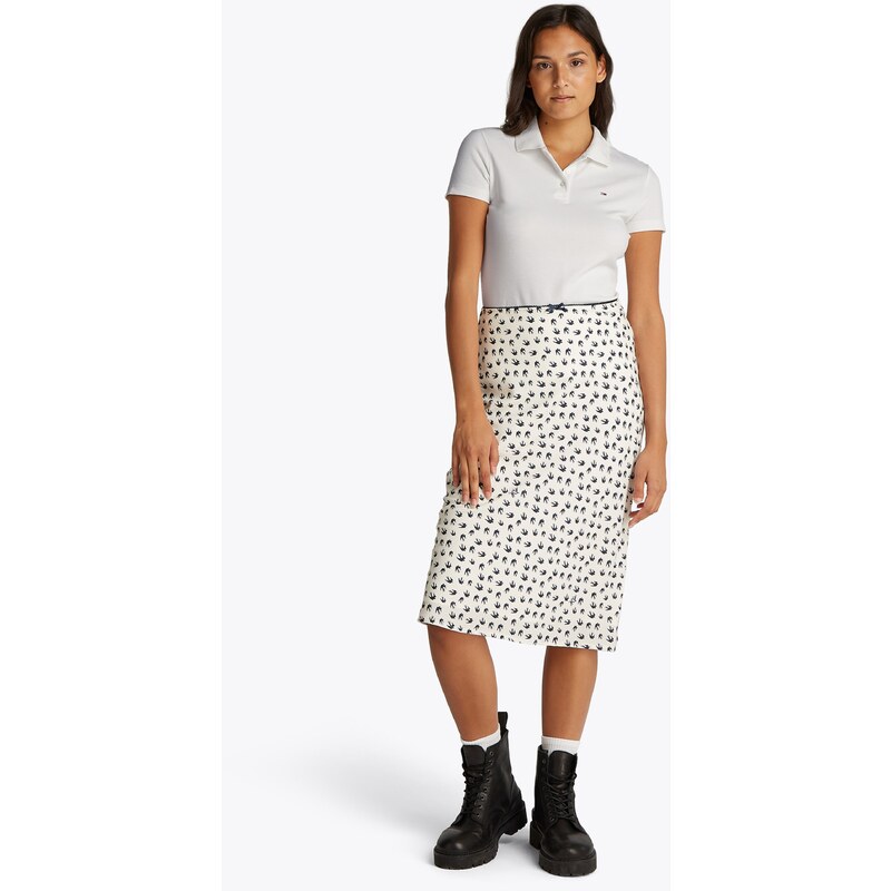 Tommy Jeans Μπλουζάκι 'ESSENTIAL' λευκό