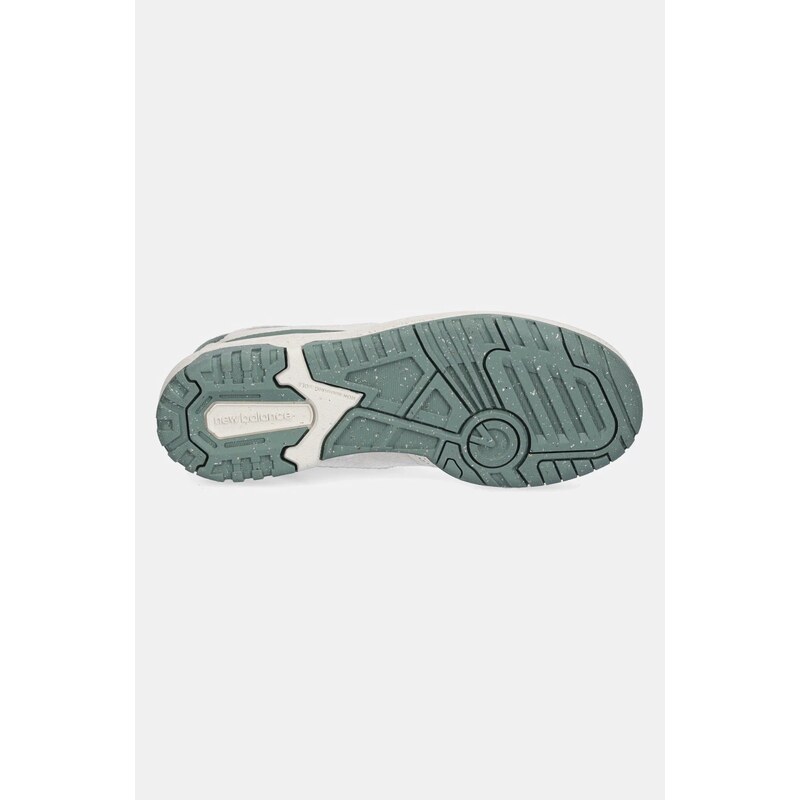 Δερμάτινα αθλητικά παπούτσια New Balance BBW550PE χρώμα: μπεζ, BBW550PE