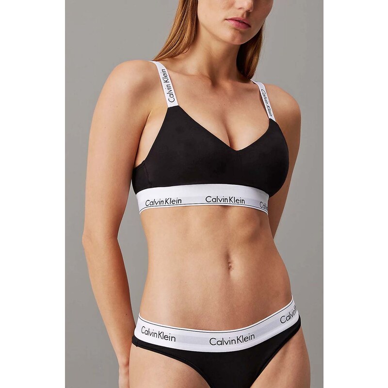 CALVIN KLEIN Μπουστο Lght Lined Bralette 000QF7059E UB1 black