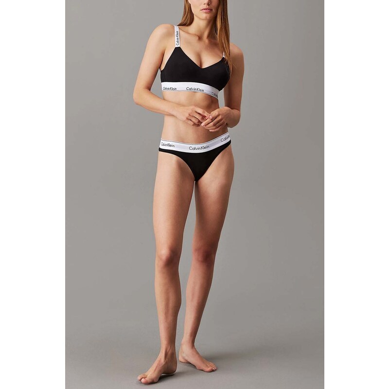 CALVIN KLEIN Μπουστο Lght Lined Bralette 000QF7059E UB1 black