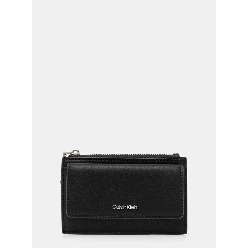 Πορτοφόλι Calvin Klein χρώμα: μαύρο, K60K612941
