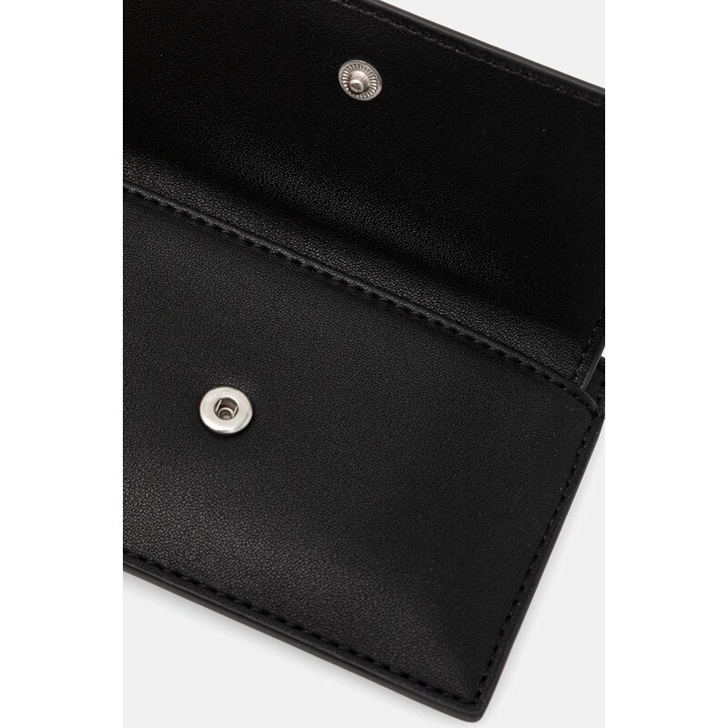 Πορτοφόλι Calvin Klein χρώμα: μαύρο, K60K612941