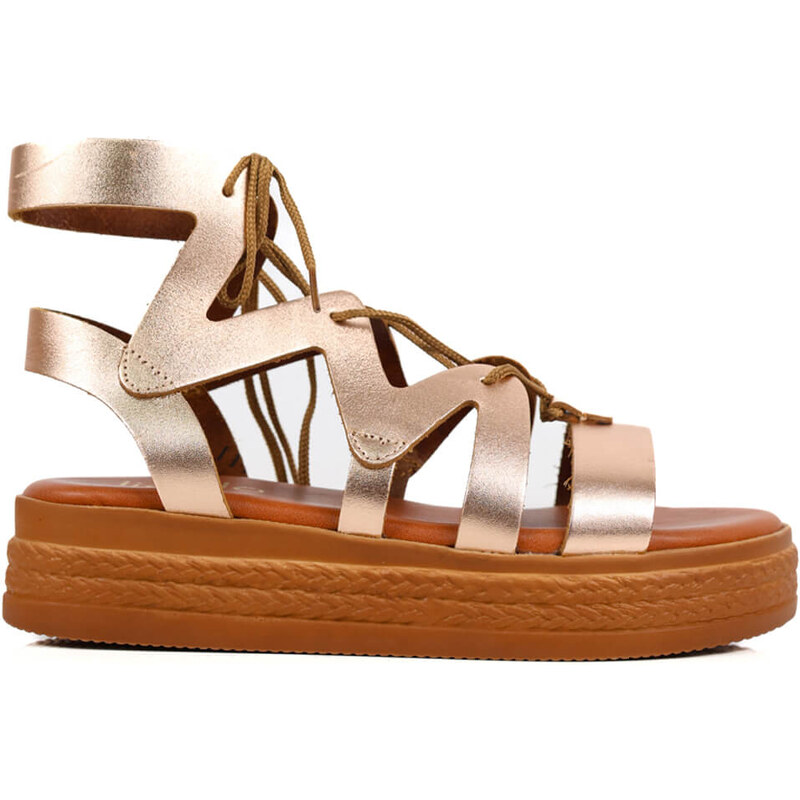 Ligglo Μπρονζέ Flatforms σε Αρχαιοελληνικό Σχέδιο