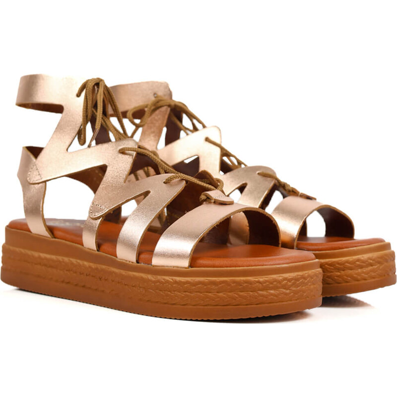 Ligglo Μπρονζέ Flatforms σε Αρχαιοελληνικό Σχέδιο