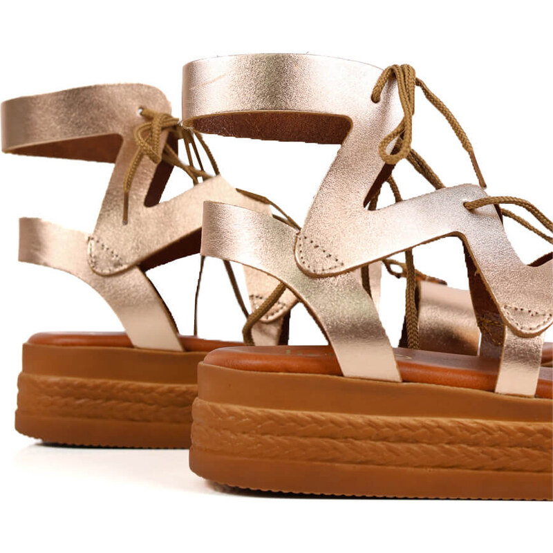 Ligglo Μπρονζέ Flatforms σε Αρχαιοελληνικό Σχέδιο