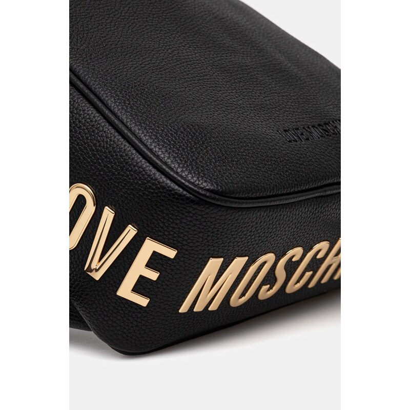 Σακίδιο πλάτης Love Moschino χρώμα: μαύρο, JC4030PP1