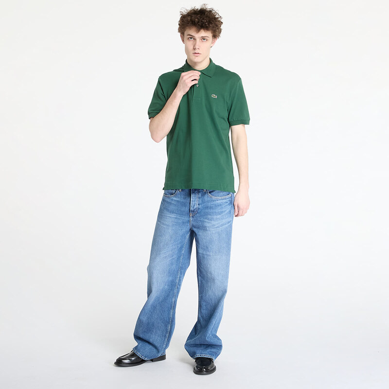 Μπλουζάκι LACOSTE Light Pique Polo Shirt Green M