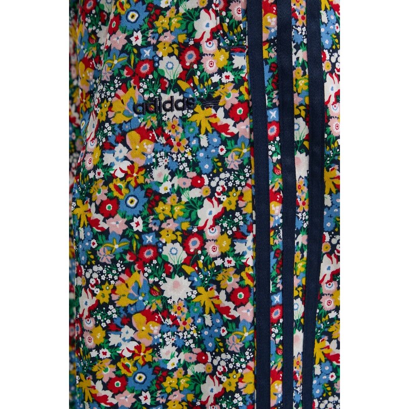Βαμβακερό παντελόνι adidas Originals Liberty χρώμα: ναυτικό μπλε, JC7787