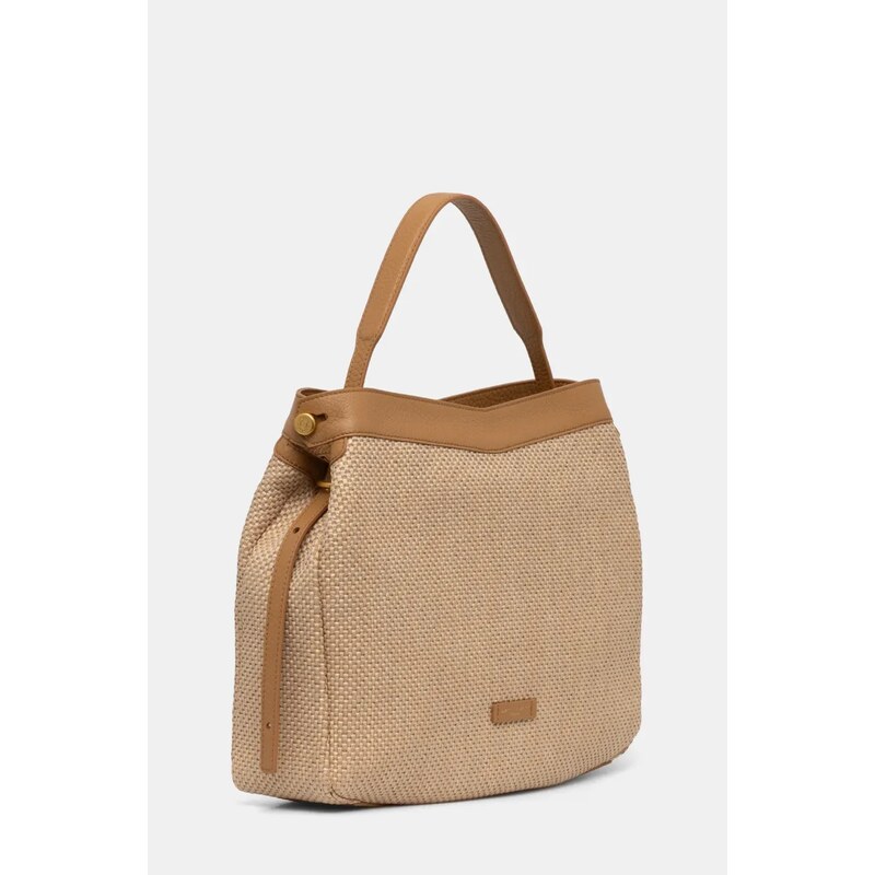 Τσάντα Gianni Chiarini OTTAVIA χρώμα: καφέ, BS 11642 CST-TKL