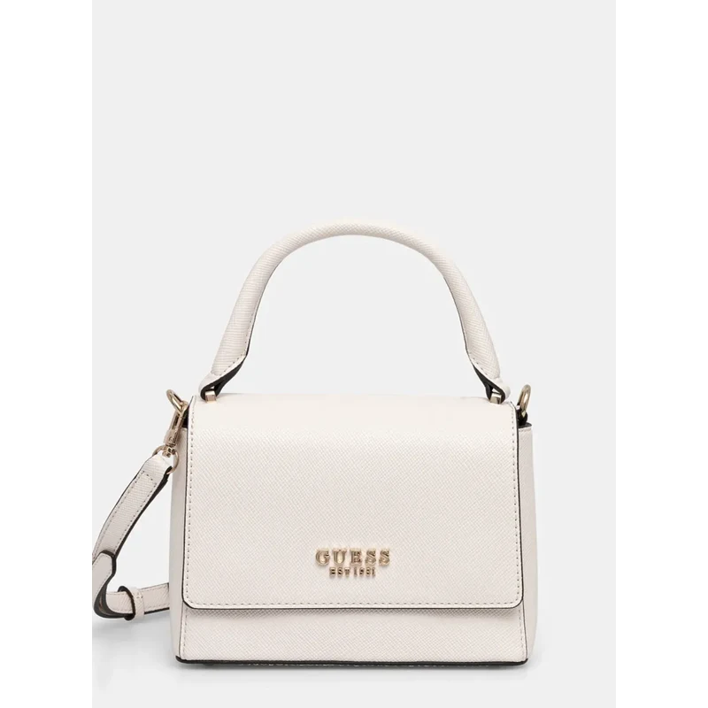 Τσάντα Guess FEDANA χρώμα: μπεζ, HWZG96 43200