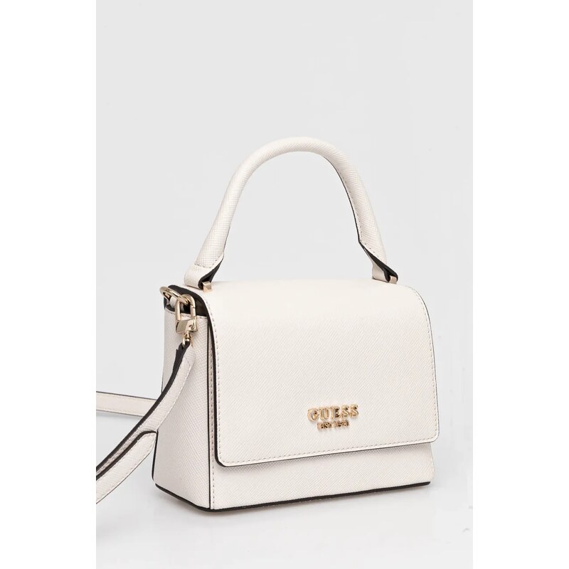 Τσάντα Guess FEDANA χρώμα: μπεζ, HWZG96 43200