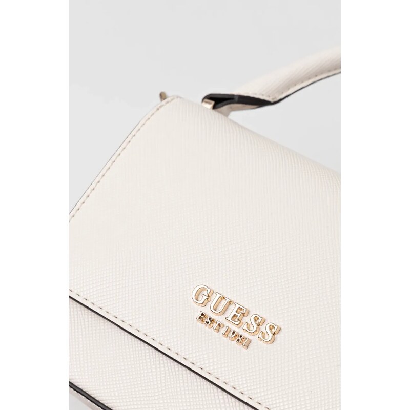 Τσάντα Guess FEDANA χρώμα: μπεζ, HWZG96 43200