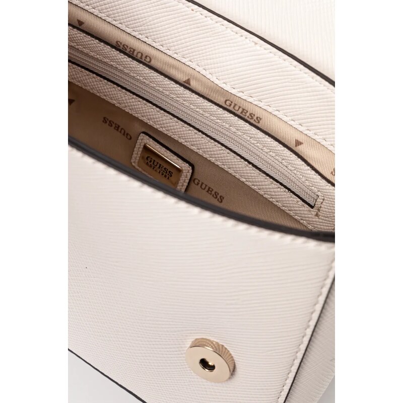 Τσάντα Guess FEDANA χρώμα: μπεζ, HWZG96 43200