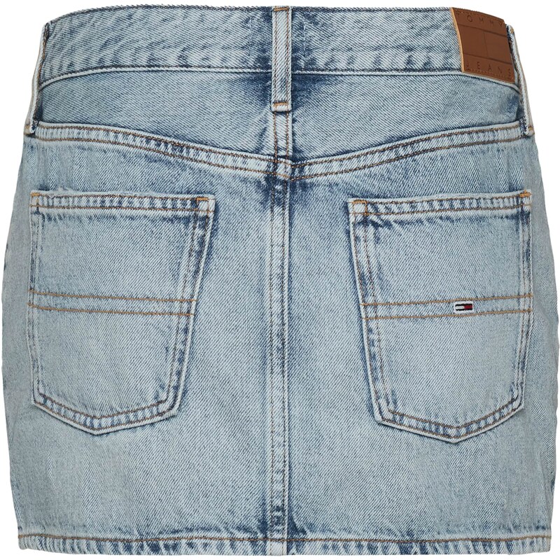 Tommy Jeans Φούστα μπλε ντένιμ