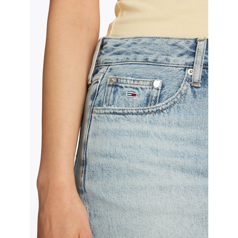 Tommy Jeans Φούστα μπλε ντένιμ
