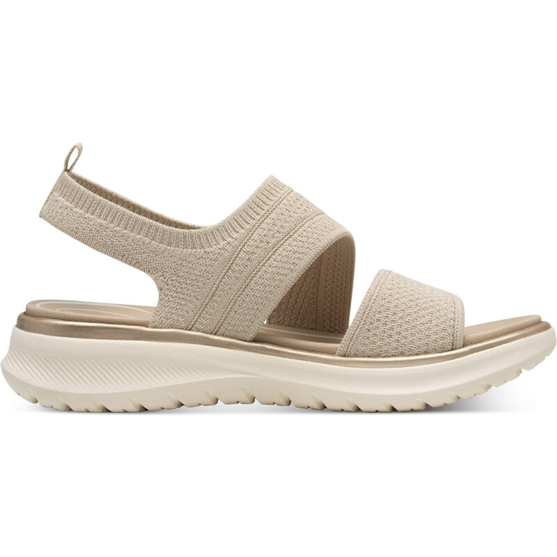 Tamaris Comfort Beige/Gold Ανατομικά Πέδιλα Μπεζ (8-88727-44-499)