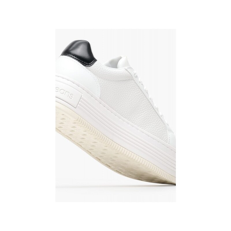 Γυναικεία Παπούτσια Casual Flatf.Mg Άσπρο Δέρμα Calvin Klein