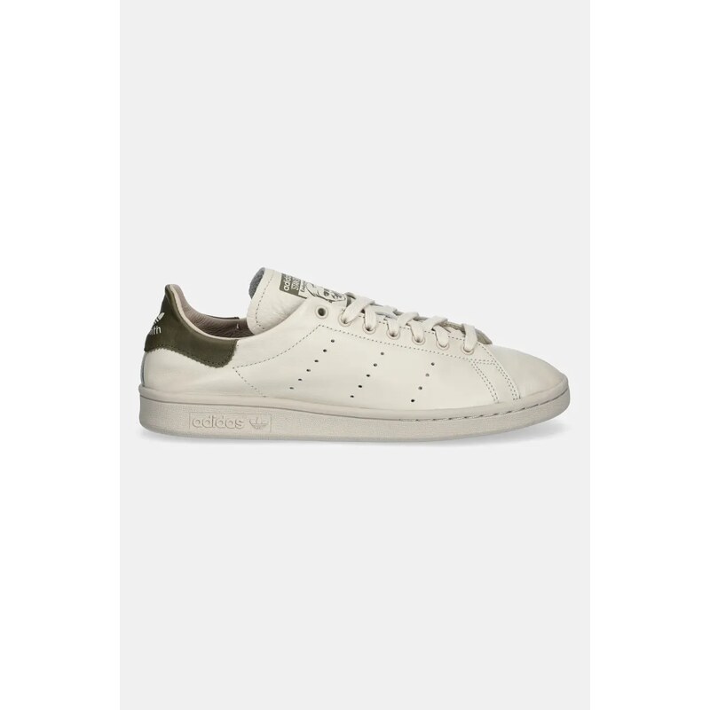 Δερμάτινα αθλητικά παπούτσια adidas Originals Stan Smith χρώμα: μπεζ, JH7403
