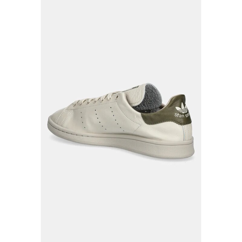 Δερμάτινα αθλητικά παπούτσια adidas Originals Stan Smith χρώμα: μπεζ, JH7403