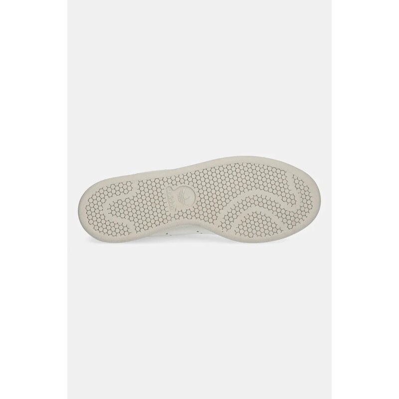 Δερμάτινα αθλητικά παπούτσια adidas Originals Stan Smith χρώμα: μπεζ, JH7403