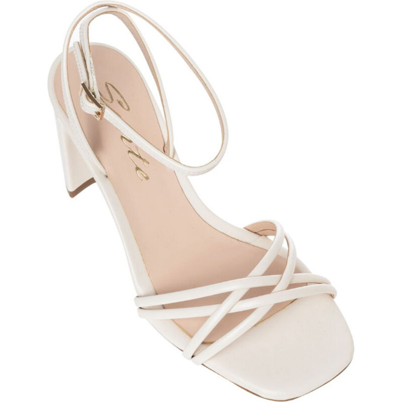 SANTE - Γυναικεία πέδιλα 25-231 Off White