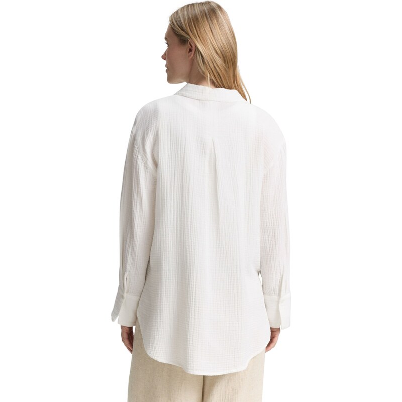 TOM TAILOR Μπλούζα λευκό