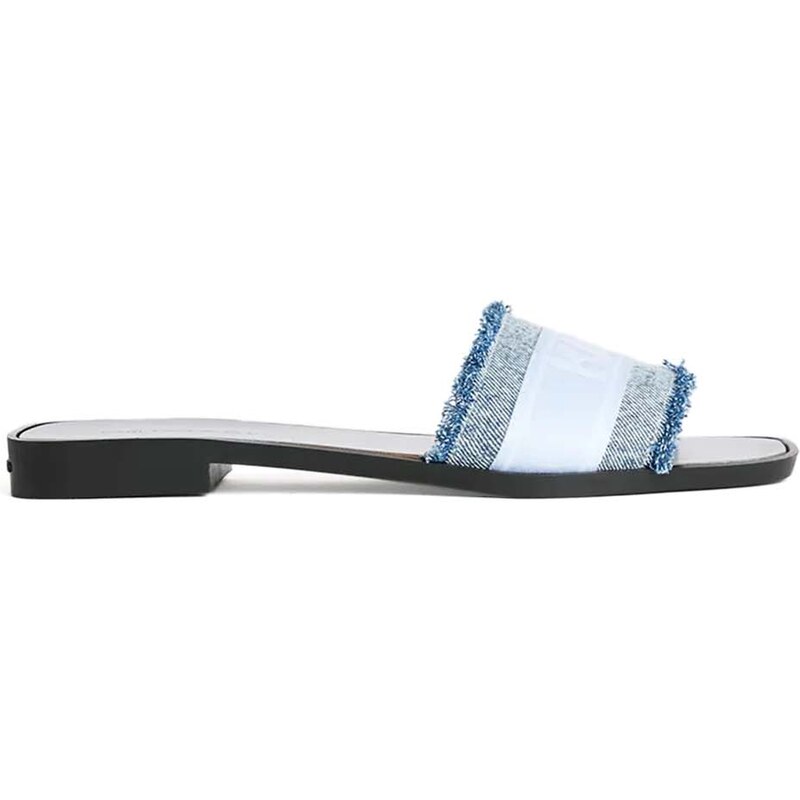 KARL LAGERFELD Σανδαλια Border KL80411 dlb-light blue denim